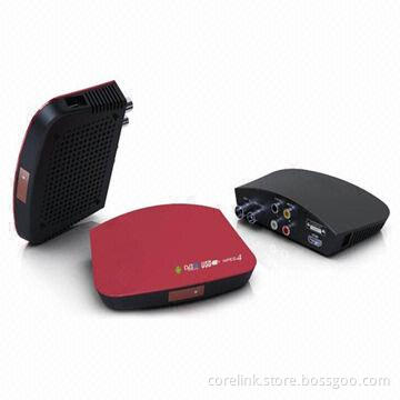 Android 4.0 TV Boxes with DVB-T+ Internet Player, 100 to 240V Voltage